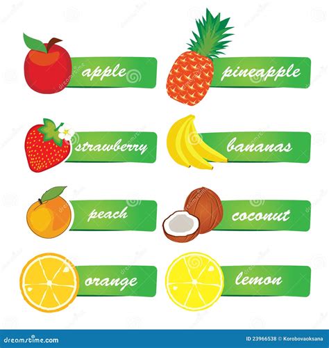 Fruit Labels .